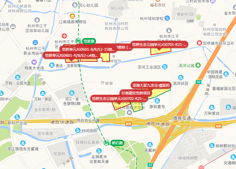 笕桥生态公园单元JG0702-R21-03地块
