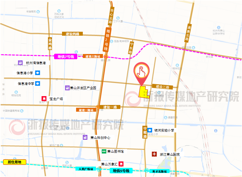 萧山城区市北东单元F-10地块(计划)